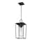 Z-Lite Sheridan 1 Light Outdoor Chain Mount Ceiling Fixture, Black And Seedy 594CHM-BK - alternate 2